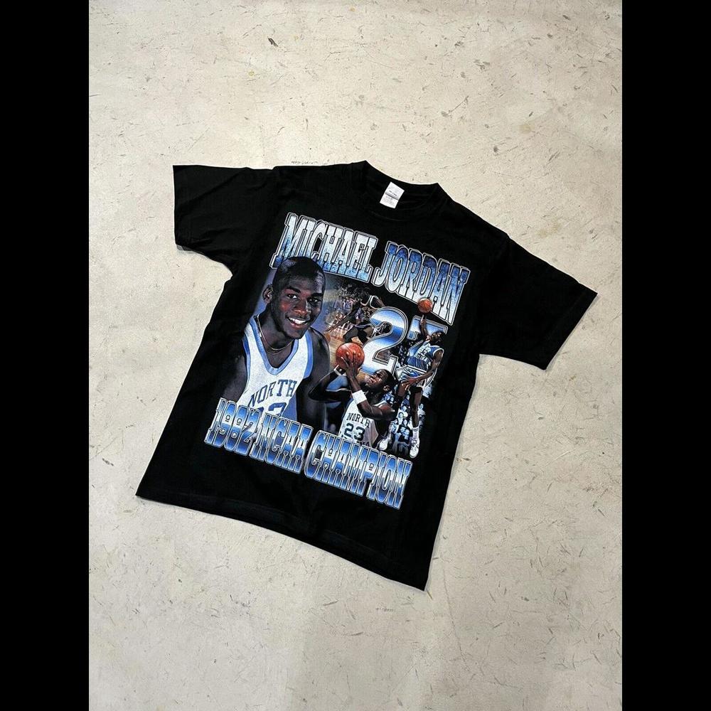 Michael Jordan UNC National Championship Tee Size Medium